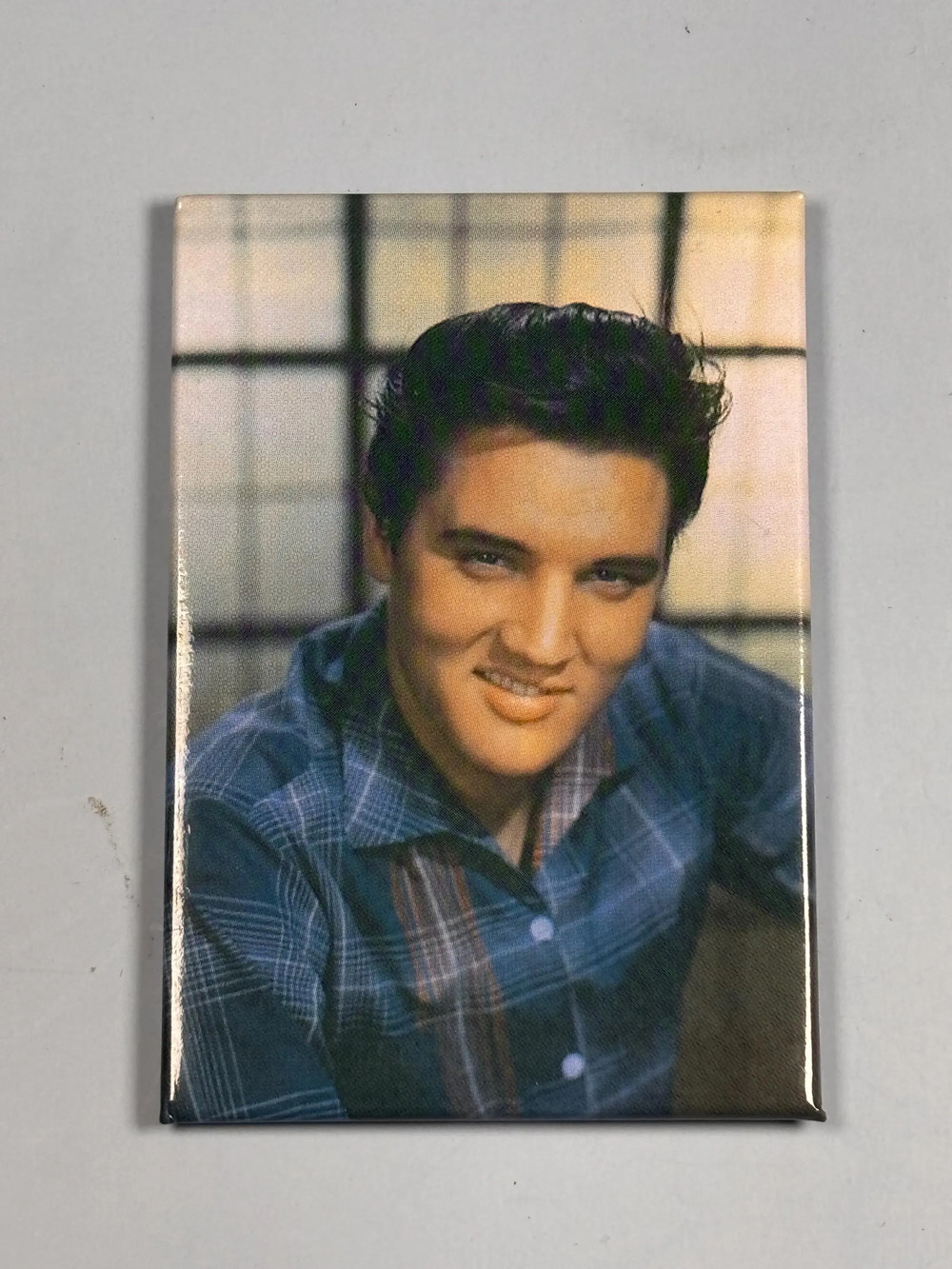 Elvis Presley Portrait Magnet by ATA-BOY 2" X 3" Made In USA 1996